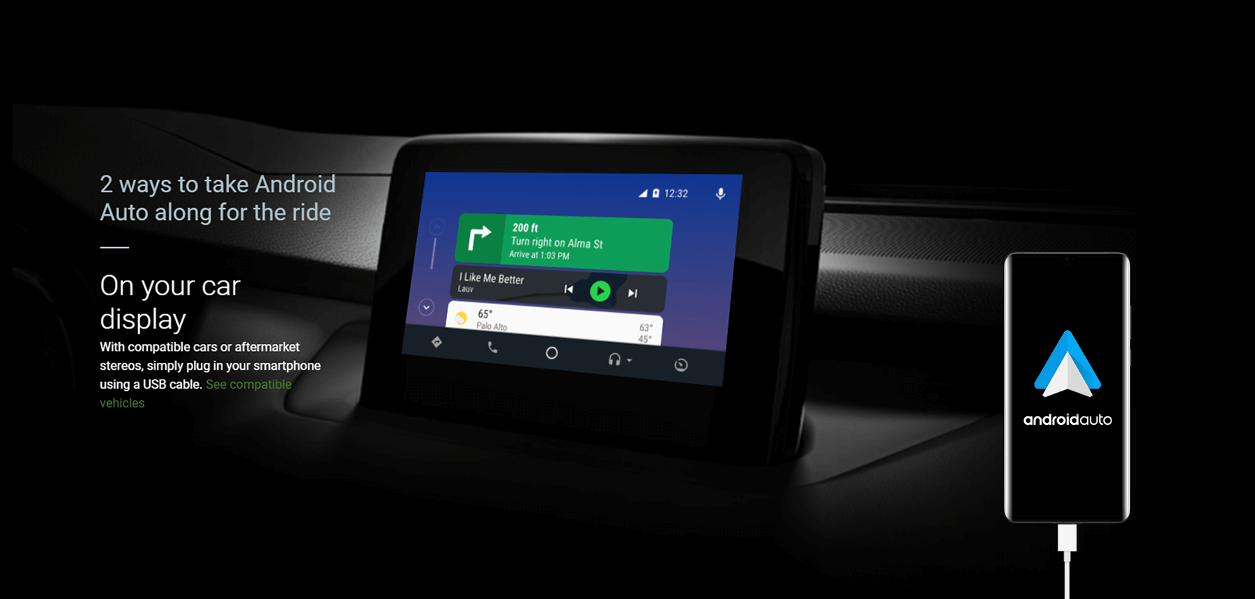 Connect Your P30 Series Device To Your Car Using Android Auto Huawei Support Uk