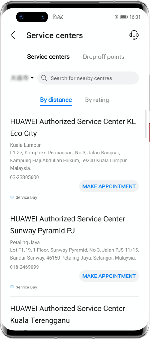 Experience Convenient Services With Support App Huawei Support Singapore