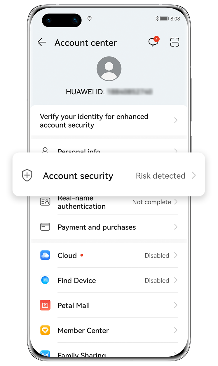 HUAWEI ID Registration-Registration and Verification