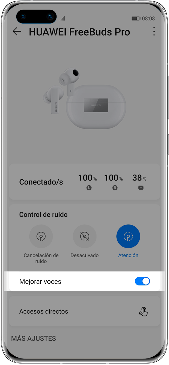 Disfruta de la cancelación de ruido con sus HUAWEI FreeBuds Pro