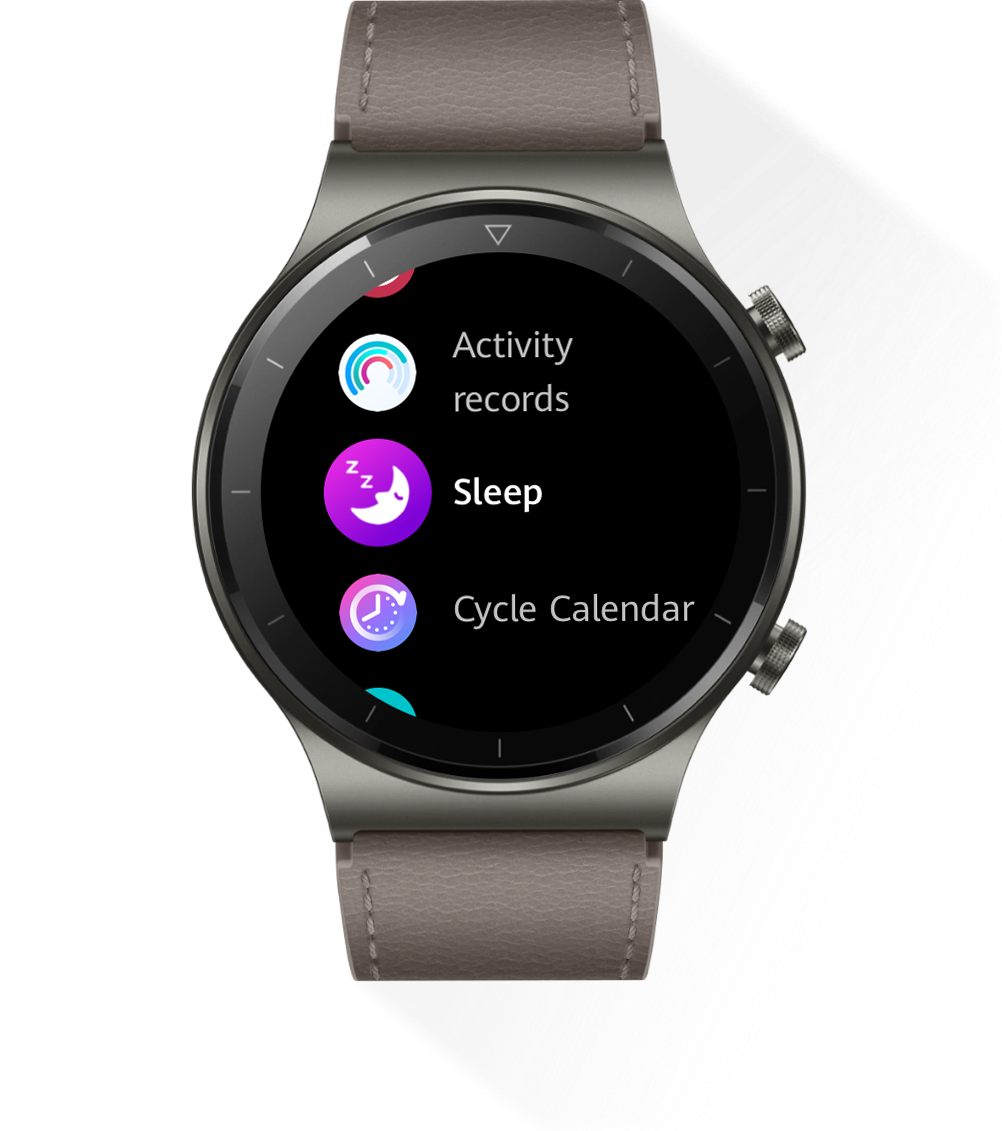 Отслеживайте сон с помощью HUAWEI WATCH GT