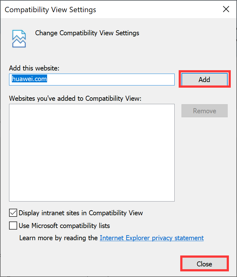 how to change compatibility view on windows