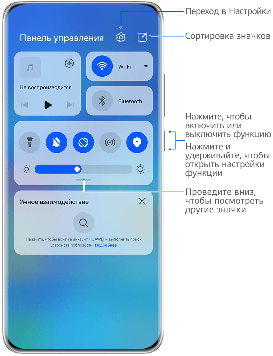 Использование значков на панели уведомлений | HUAWEI поддержка Узбекистан