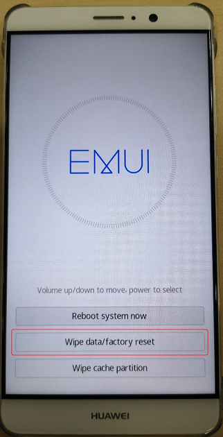 Simロックフリー製品の強制初期化 ファクトリーリセット 方法 Emui5 Xx以降 パスワード忘れなどの場合 Huawei サポート 日本