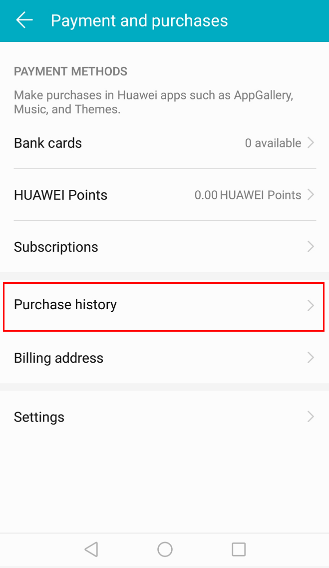 Не работают покупки в приложениях huawei