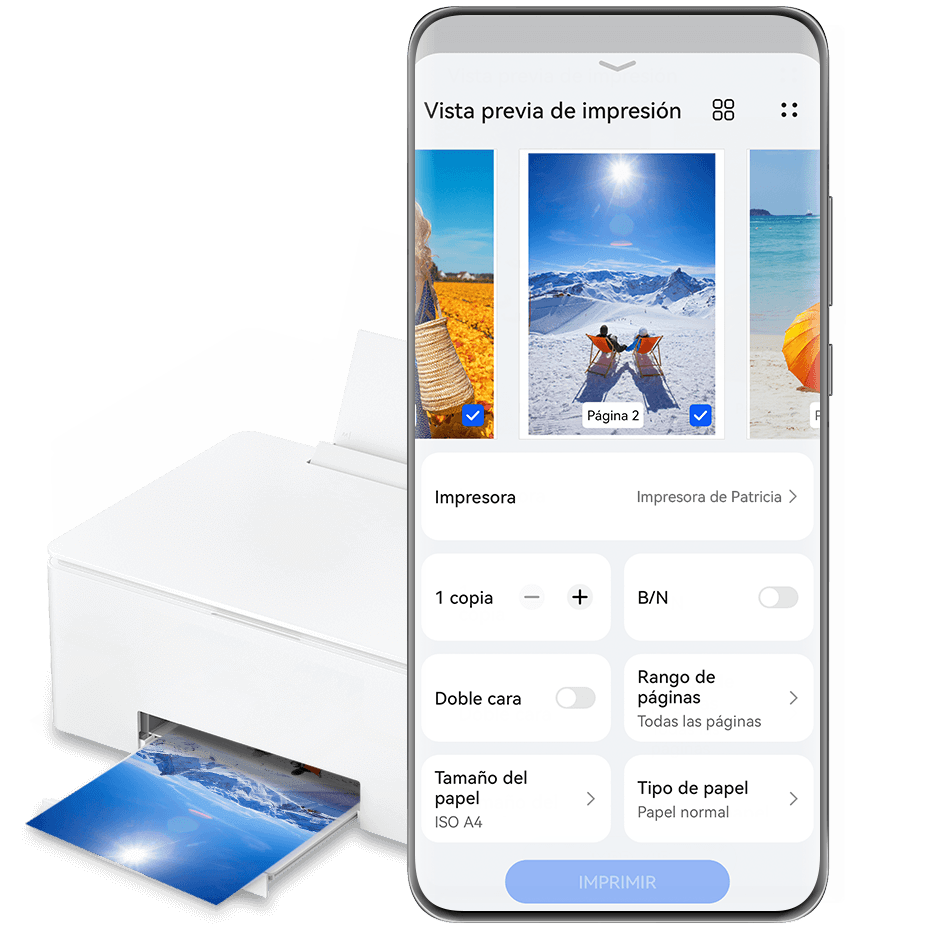 Cómo Imprimir Archivos Con Huawei Print | HUAWEI Soporte Argentina