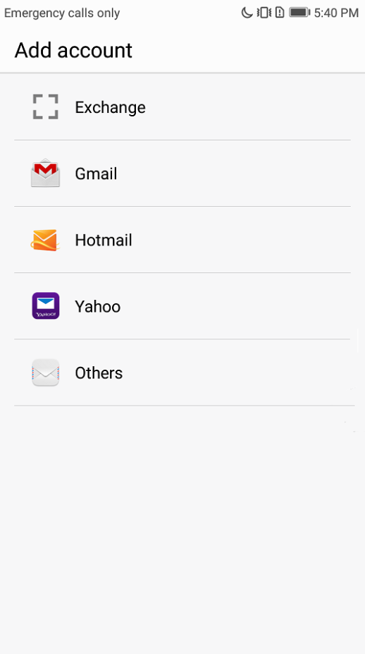 how to setup email on my huawei phone