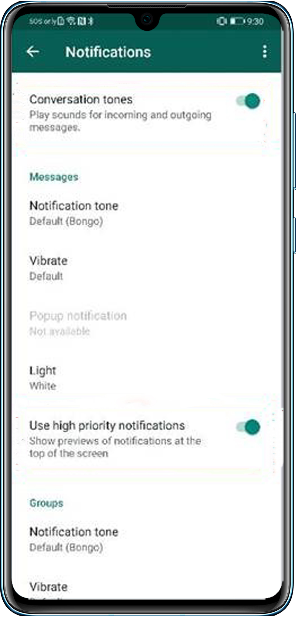 Nu Primesc Nicio Notificare Atunci Cand Vin Mesaje Whatsapp Noi Huawei Support Deutschland