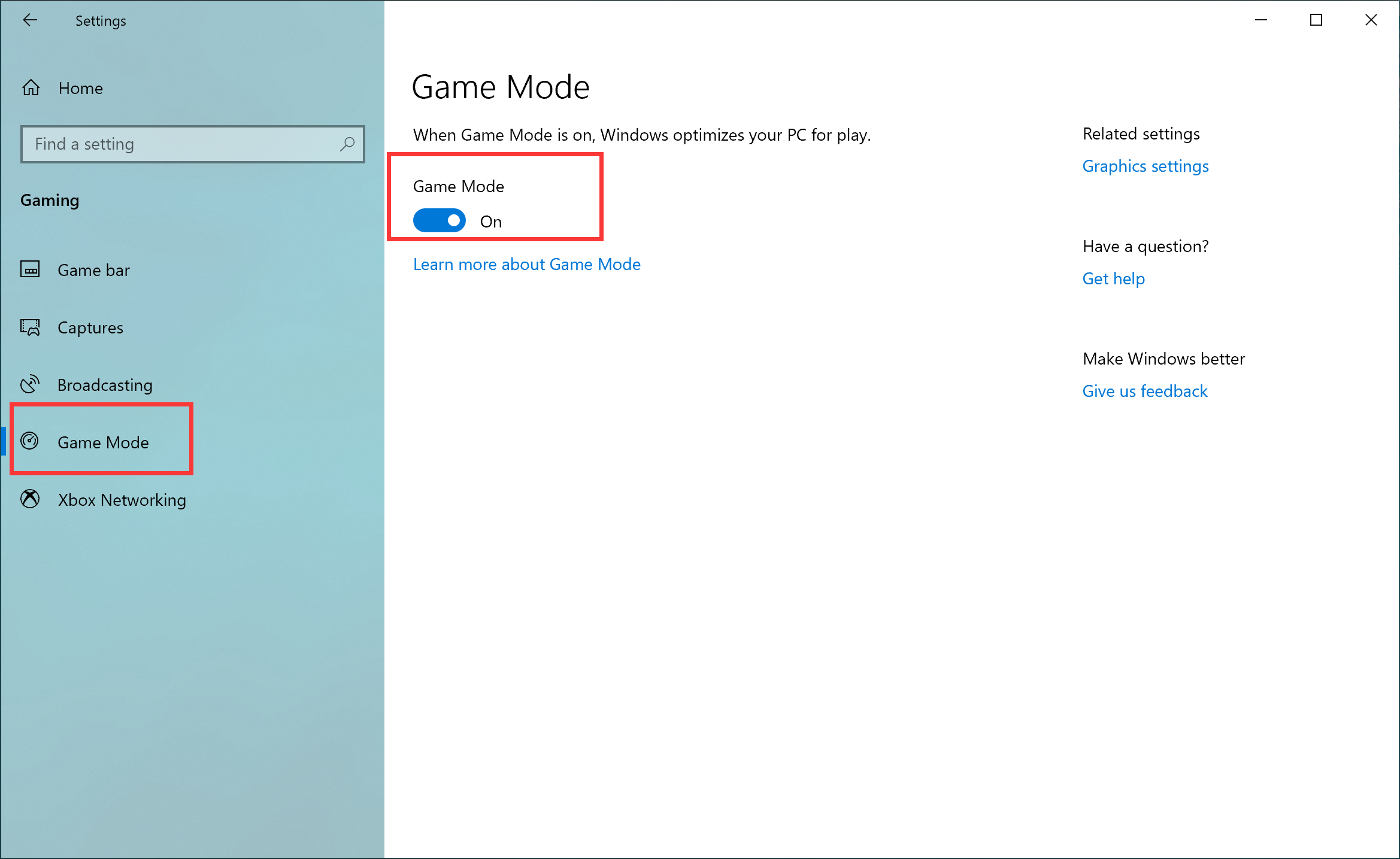 Enable/Disable Game Mode in Windows 10 | HUAWEI Support Global