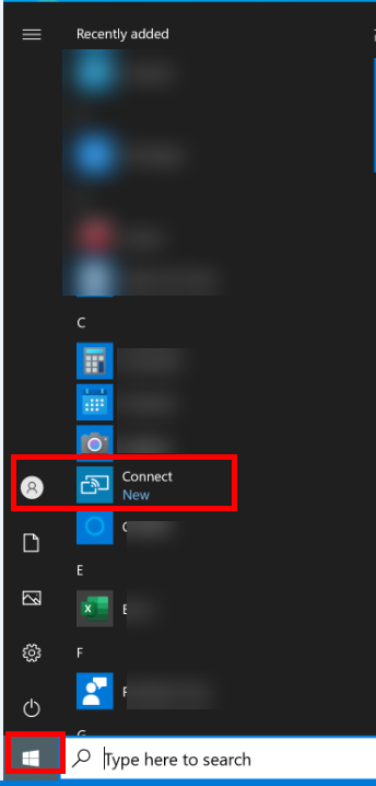 Using The Connect App Feature Of Windows 10 To Project My Device To The Computer Huawei Support Global