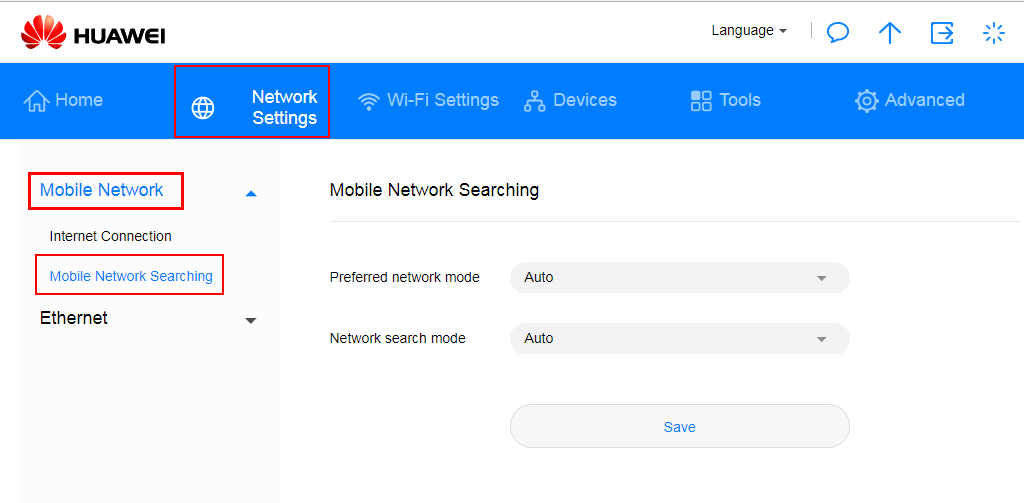 How Do I Set Network Search Mode 4g 3g 2g Huawei Support Kenya