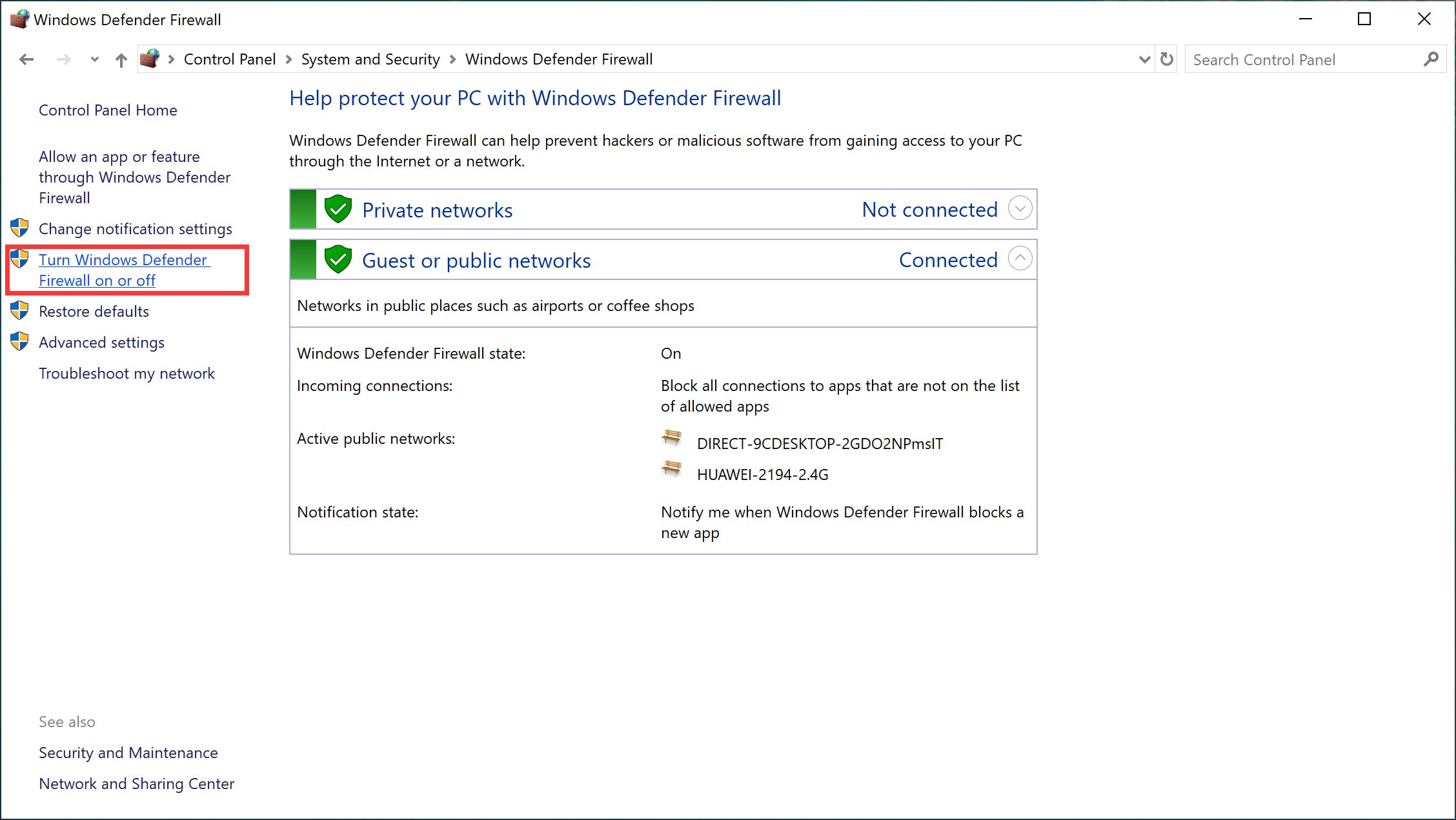 Windows defender firewall. Troubleshoot Internet connection. How to disable Windows Firewall in Windows 10 or Windows 11.