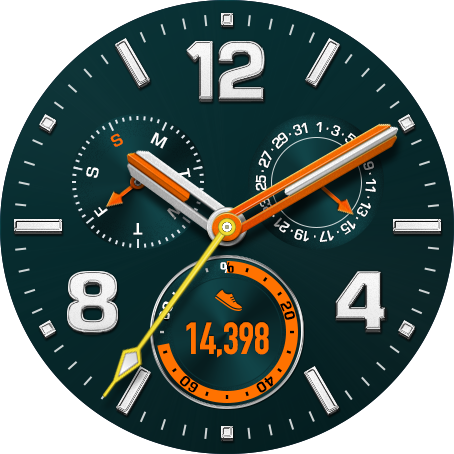 Watch face features HUAWEI Support Global