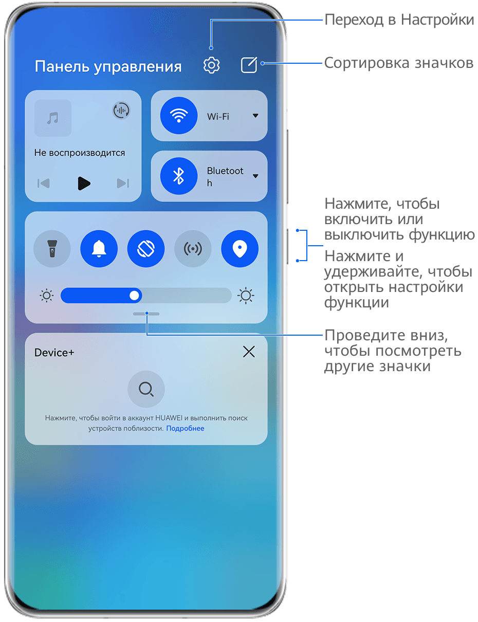 Использование значков на панели уведомлений | HUAWEI Поддержка Россия