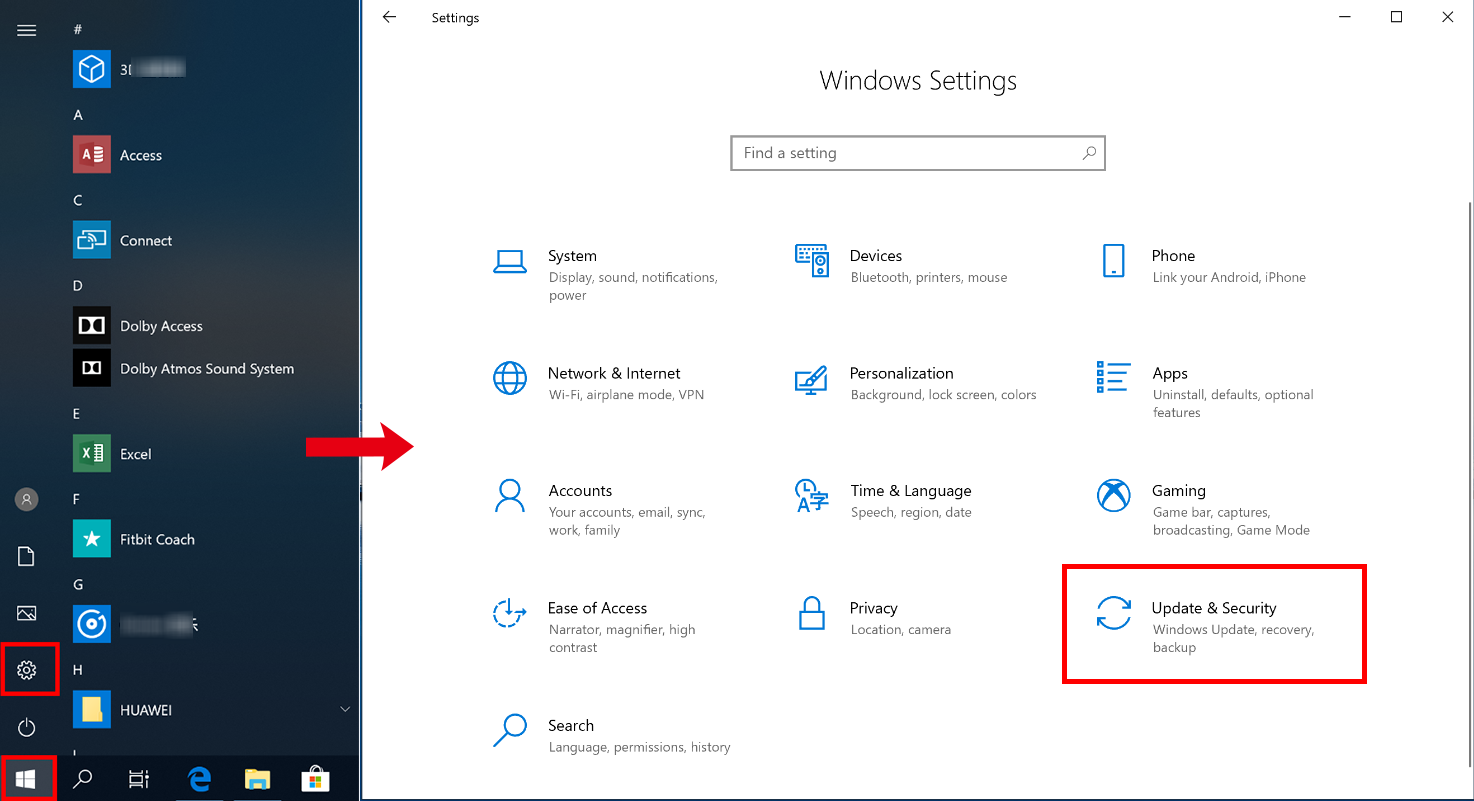 How to restore the system back to Windows 19 Pro after using the