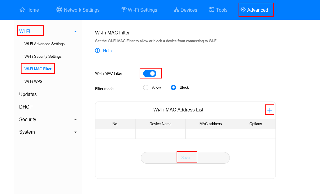 View and manage devices connected to the WiFi HUAWEI Support Global