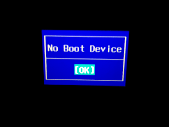 no bootable device mac fix