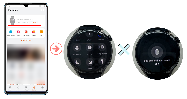 Huawei watch gt 2024 connect to phone