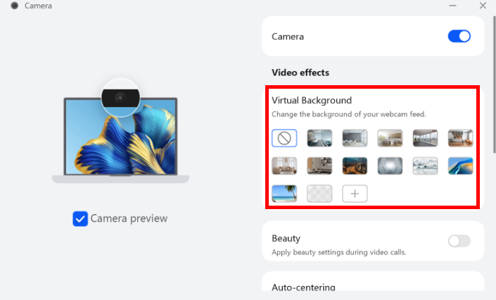 Using AI Camera In HUAWEI PC Manager | HUAWEI Support Global