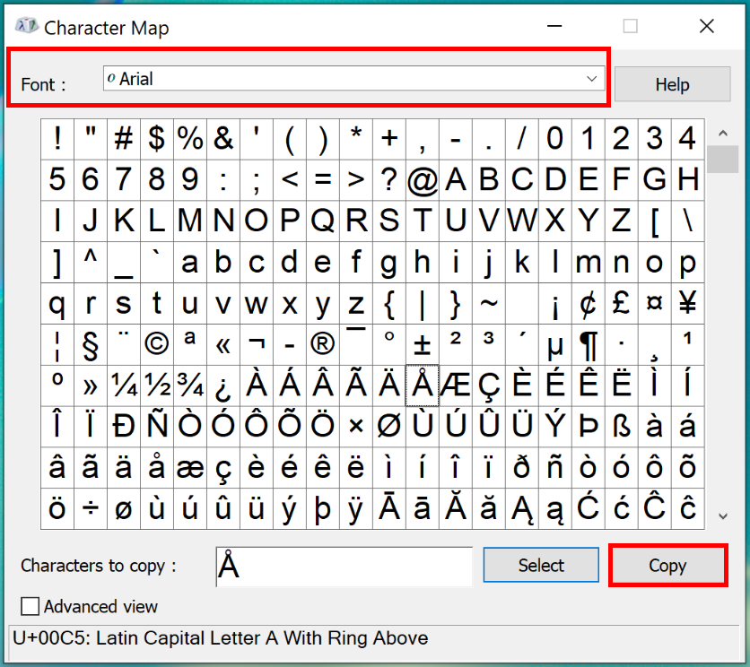 Using The Character Map Feature To Insert Content Including Numbers And Special Characters Huawei Support Canada