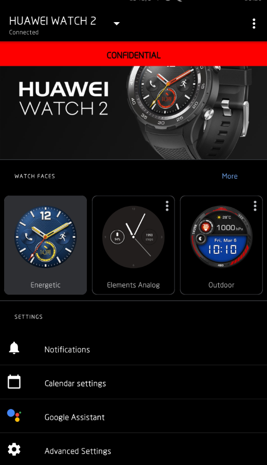 Huawei watch clearance 2 pairing