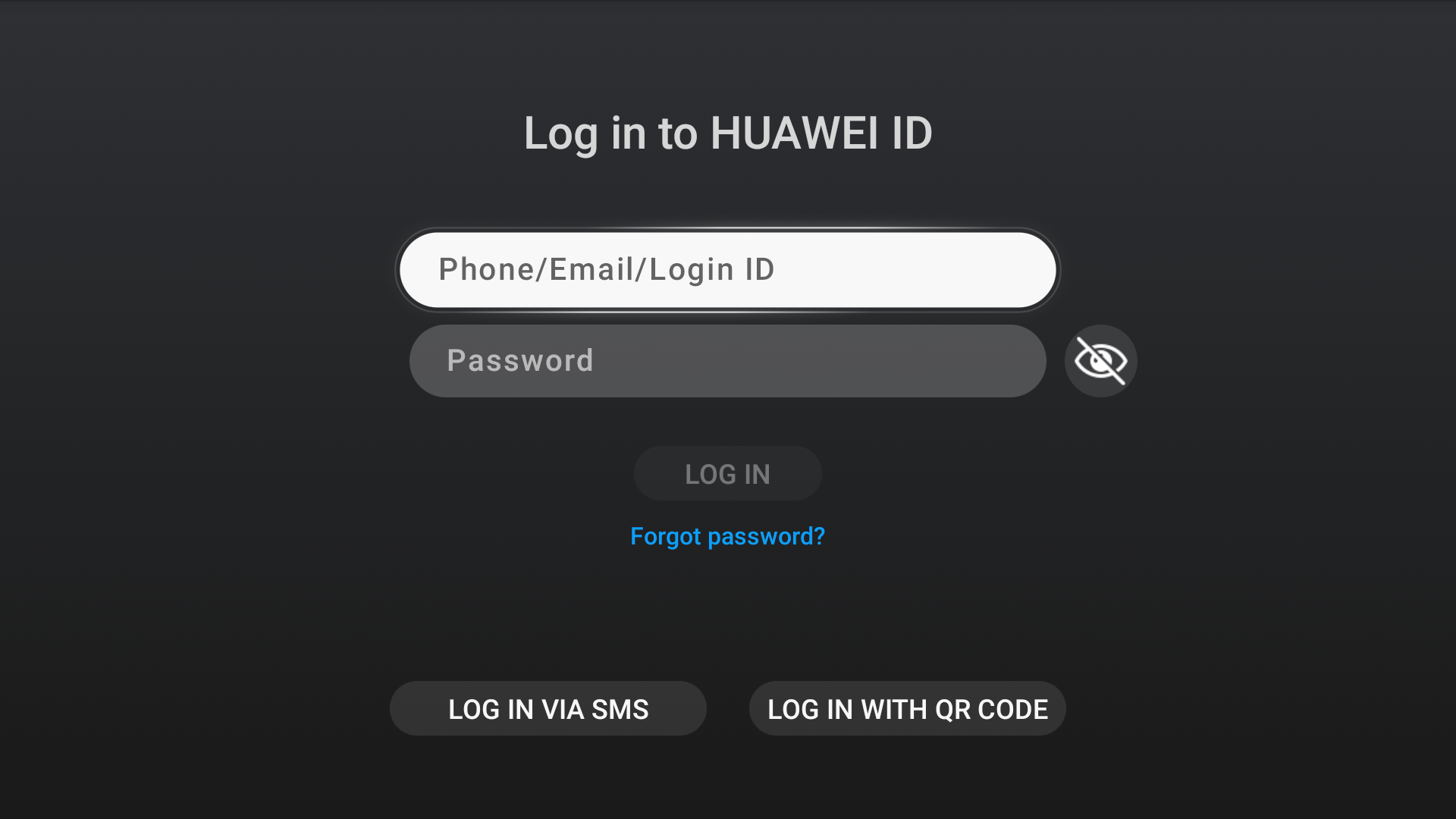 With id login Configuring Alternate
