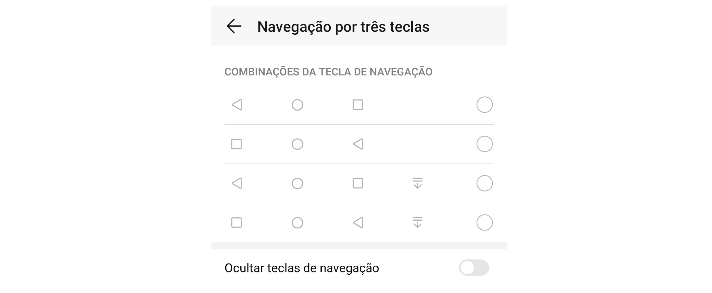 Configurar O Layout De Sua Barra De Navegação Como Selecionar A Combinação De Botões De Barra 8814