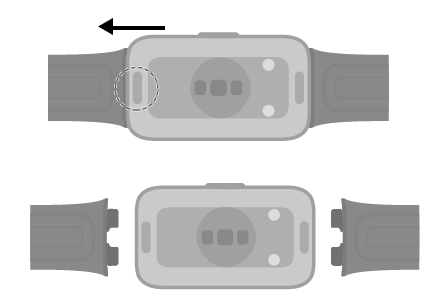 How to change huawei best sale watch strap