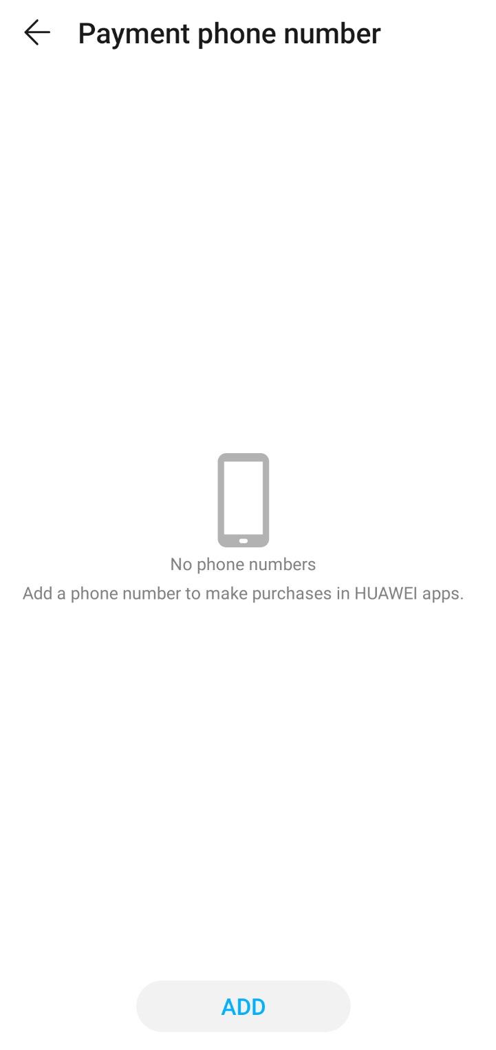 Как добавить номер телефона для оплаты? | HUAWEI Поддержка Россия
