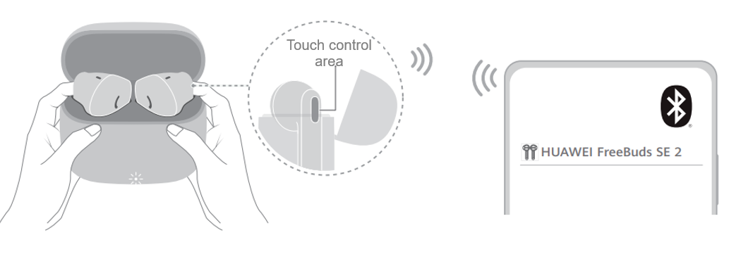 How to pair the HUAWEI FreeBuds and FreeLace series Bluetooth