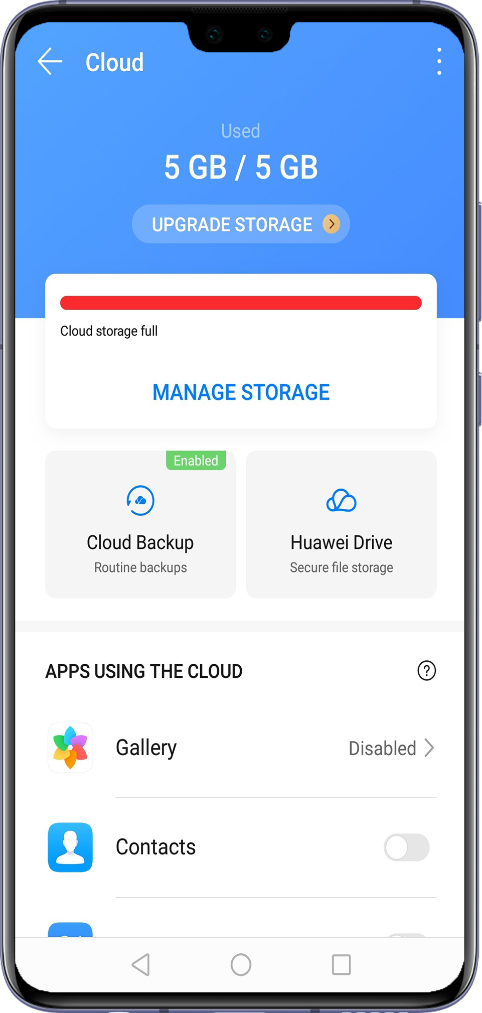 huawei storage cloud