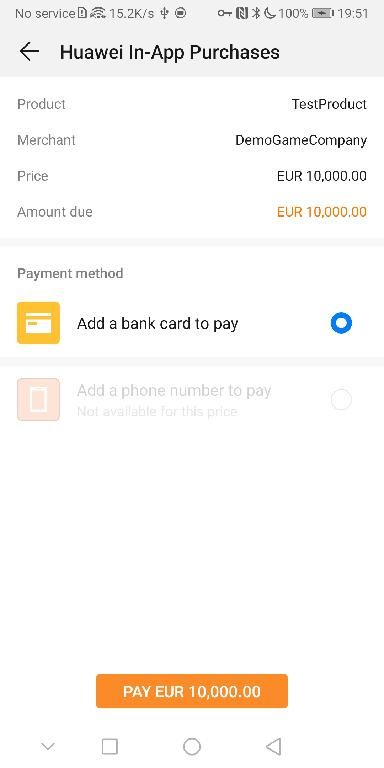 Is There An Amount Limit For Each Mobile Phone Billing Payment Huawei Support Singapore