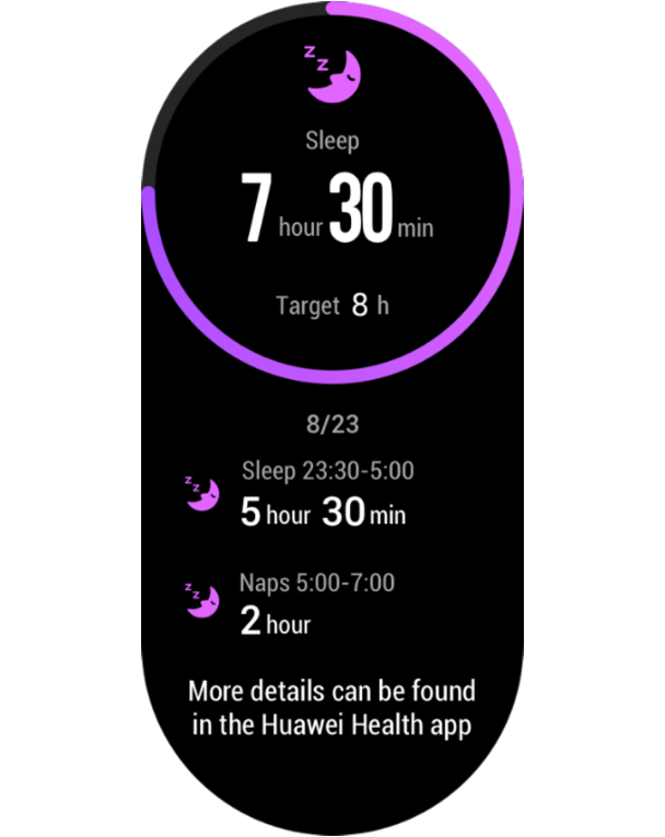 Huawei watch 2 sport cheap sleep tracking