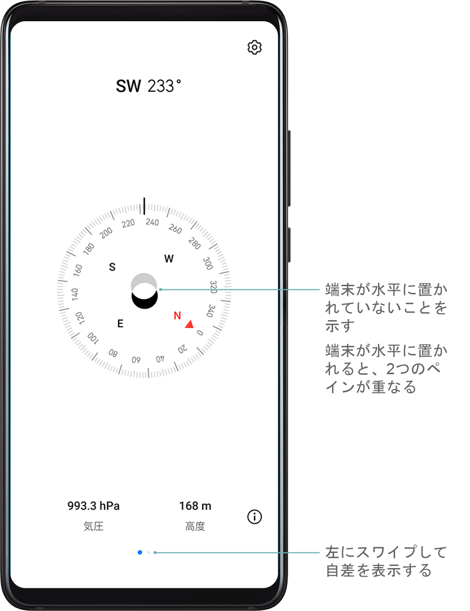 コンパス Huawei サポート 日本