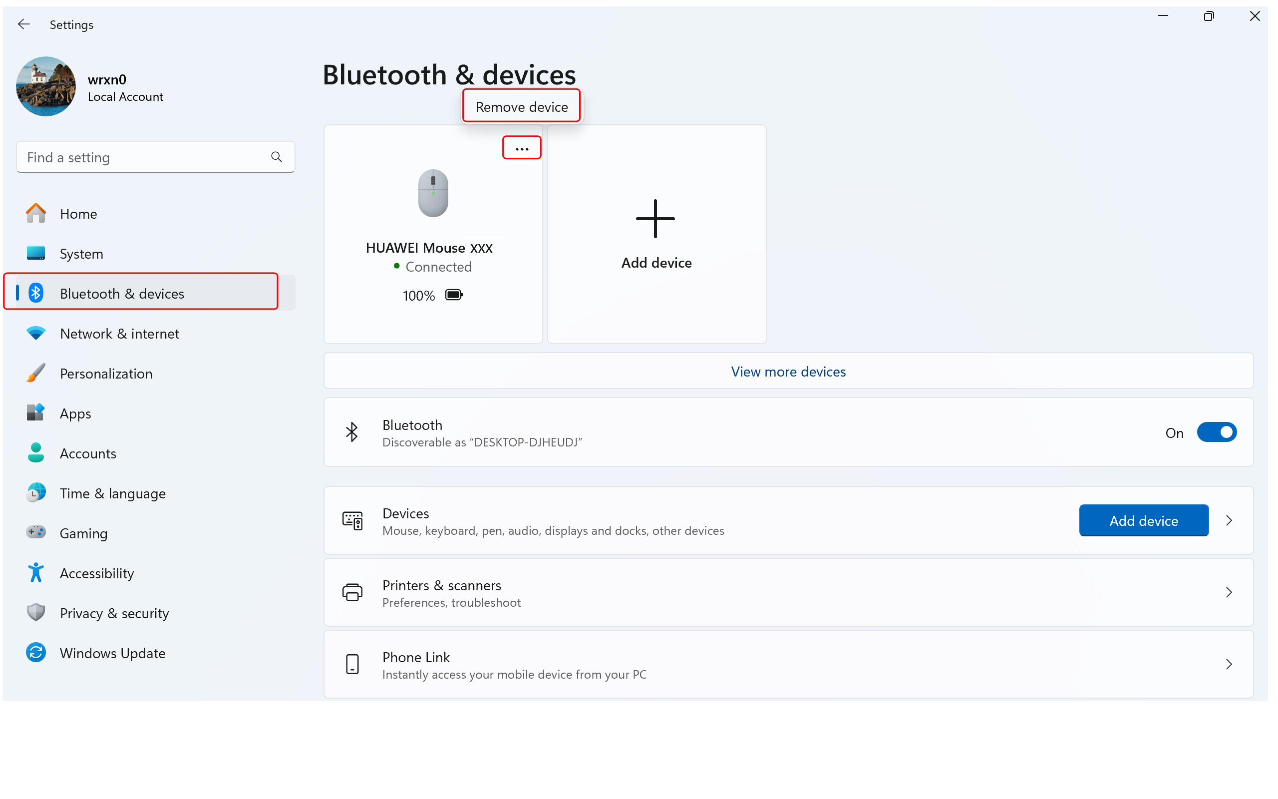 Сопряжение Bluetooth-мыши HUAWEI (модель AF30 или CD20) с компьютером на  базе ОС Windows | HUAWEI поддержка Казахстан