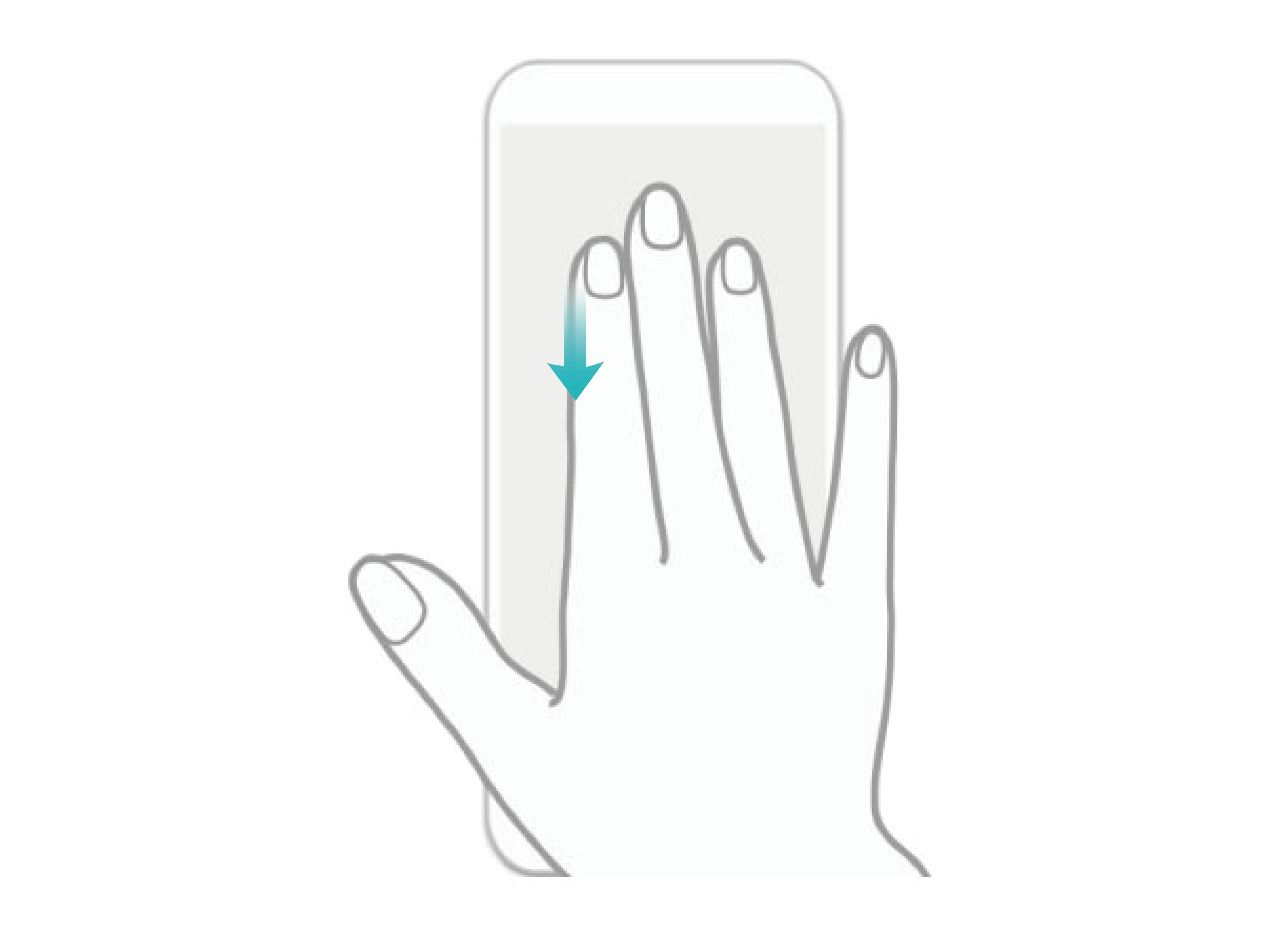 使用三指下滑截屏轻松操作手机 如何使用三指下滑截屏 如何截屏 华为官网